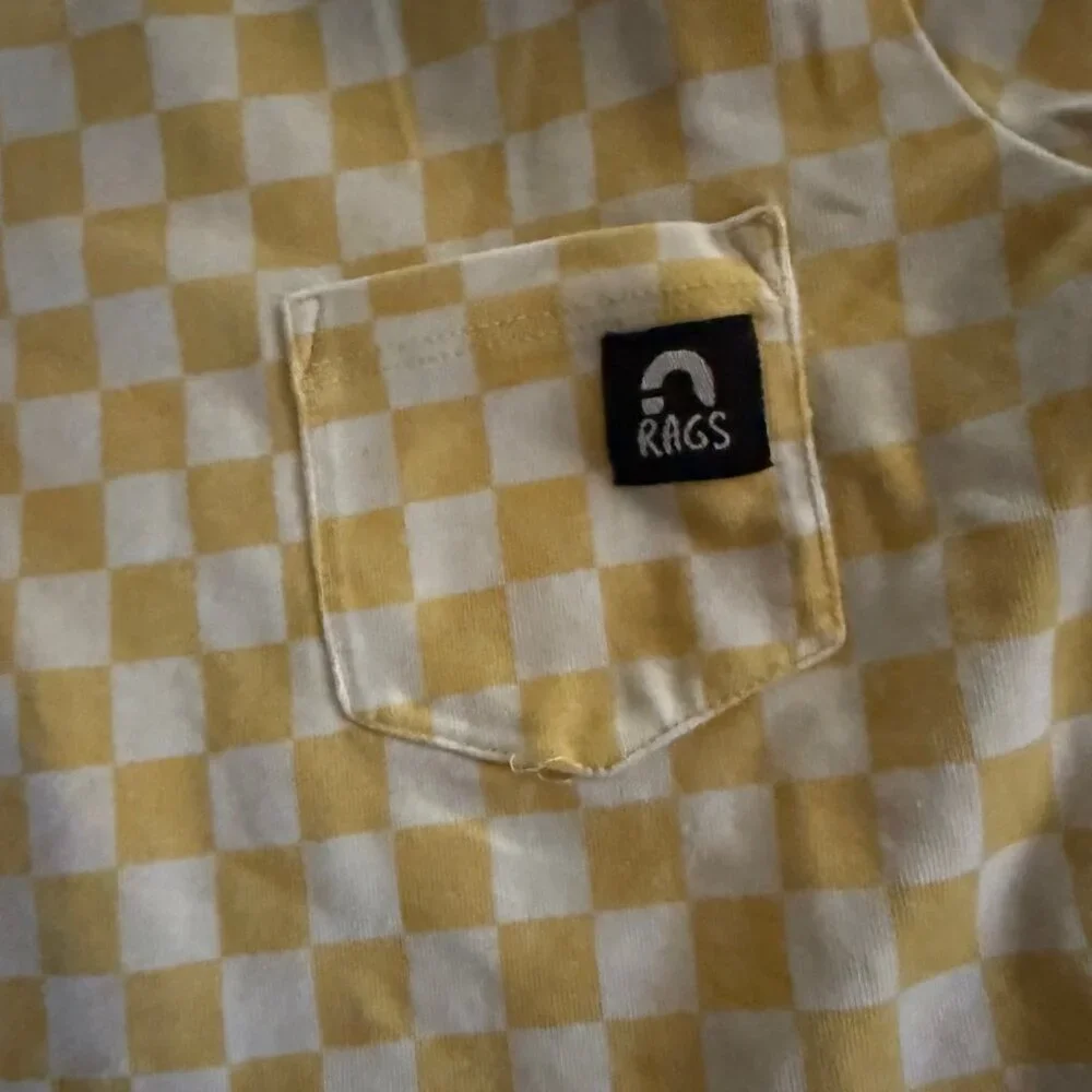 Checkered Rags tee - Picture 4 of 5
